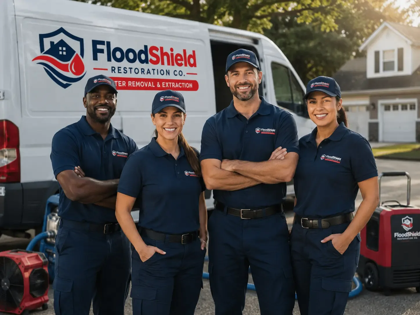 Flood Damage Restoration company in Monroeville, OH